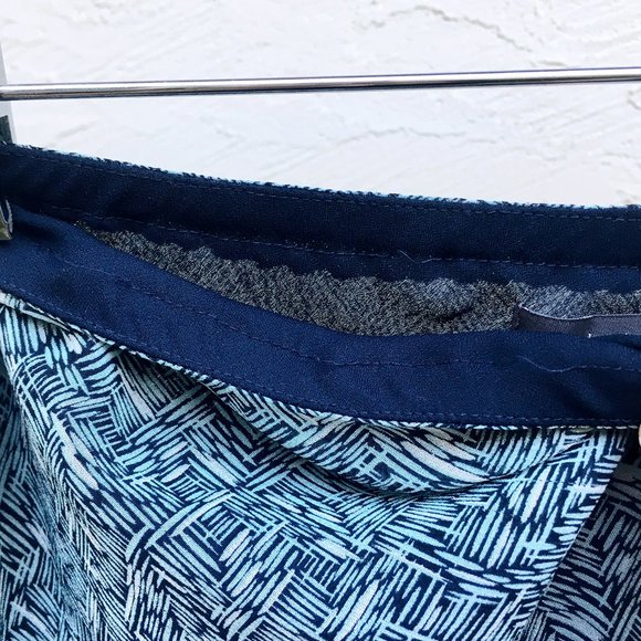 Liz Claiborne Layered Chiffon Skirt in Muted Blue - Picture 7 of 7